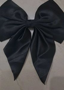 Chic Black Bow Hair Clip