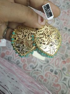 Gold Heart Earrings