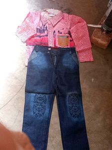 Kids Jeans And Shirt
