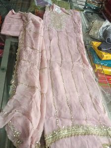 Elegant Pink Embroidered Salwar Kameez
