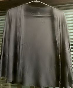 Grey Uniqlo Cardigan