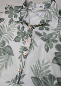 Floral Button-Up
