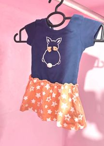Cute Bunny & Star Dress