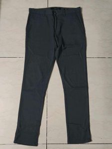 Men's Dark Grey Casual Pants
