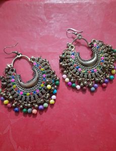 Boho Chic Colorful Earrings