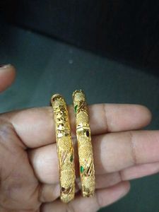 Gold Plated Bangles