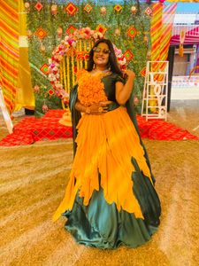 Bride Haldi Dress