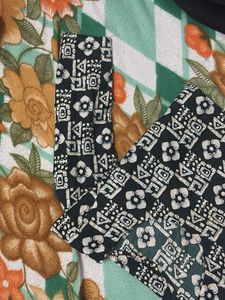 Patterned Black kurti