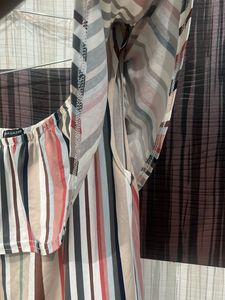 Striped Off-the-Shoulder Top