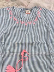 Kaftan Style Top For Girls Between 9-10 Yrs