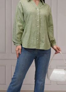 Green Oversized Shirt