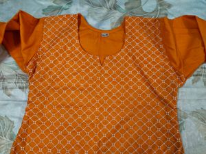 Orange Kurti 🧡