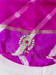 organza saree