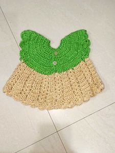 Handmade Crochet Baby girl Outfit Set😍