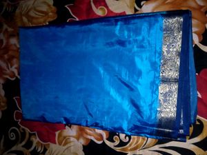 Elegant Blue Saree