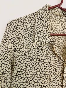 Patterned Short Sleeve Shirt