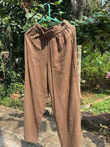 Brown Casual Pants