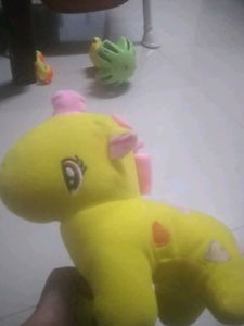 Cute Yellow Giraffe Plush Toy