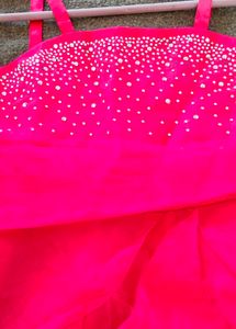 Hot Pink Party Dress