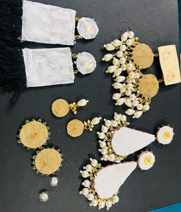 Hand Made Earrings 5 Pair Combo