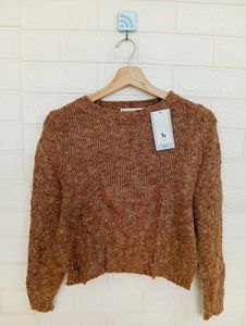 Brown Knit Sweater