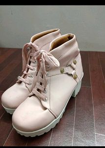 NEW PINK BOOTS