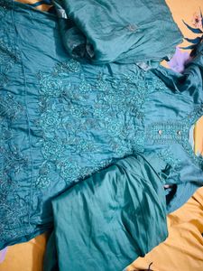 Embroidered Kurta Set