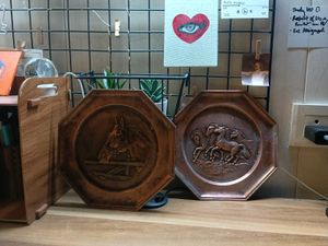 Horse Decor Plates (Set of 2)