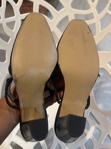 Woven Leather Mules