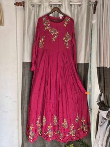 Flared Sleeve Gown