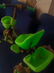 Tricycle With Storage Basket