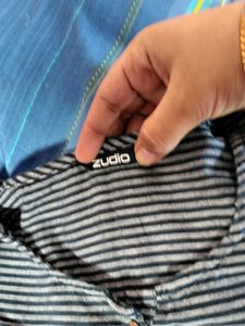 Striped Button-Down Dress