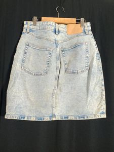 Divided By H&amp;M Light Blue  Short Skirt (Women&#39;s)