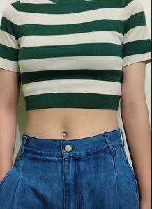Zara Tops Green