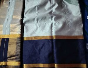 PREMIUM Banarasi cotton silk saree without blouse