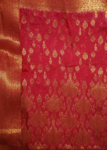 Red &amp; Gold Dupatta
