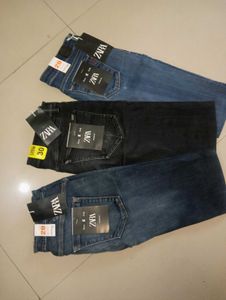 3 piece pack  Zara Denim Jeans28,28,30