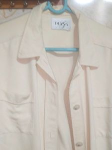 overcoat knee length shirt