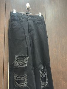Ripped Black Jeans