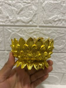 Golden Lotus potli bowl