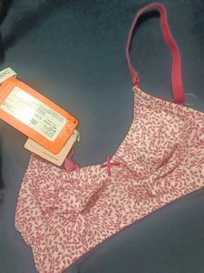 Floral Print Bra