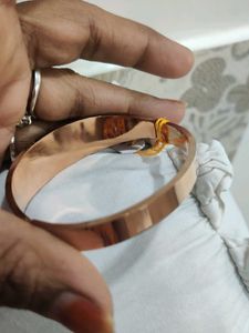 Rose Gold Black Stone Anti Tarnish Bracelet
