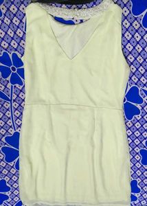 Light Green Sleeveless Dress