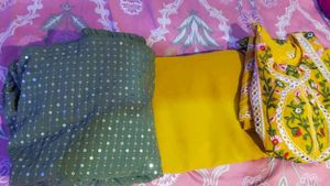 HAVVY EMBROIDERY WORK WITH RIYAL MIRROR HAND WOR