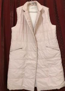 J.run Pink Sleeveless Coat