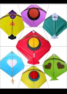 Colorful Kites - Lot  Fun! Pack Of 150