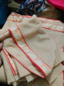 New Saree With Blouse