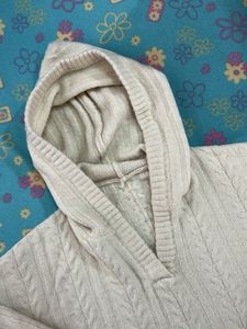 Cozy oversized Knit Hoodie