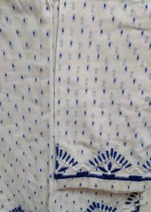 White &amp; Blue Top