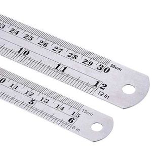 30cm Stainless Steel Ruler And Measuring Tool